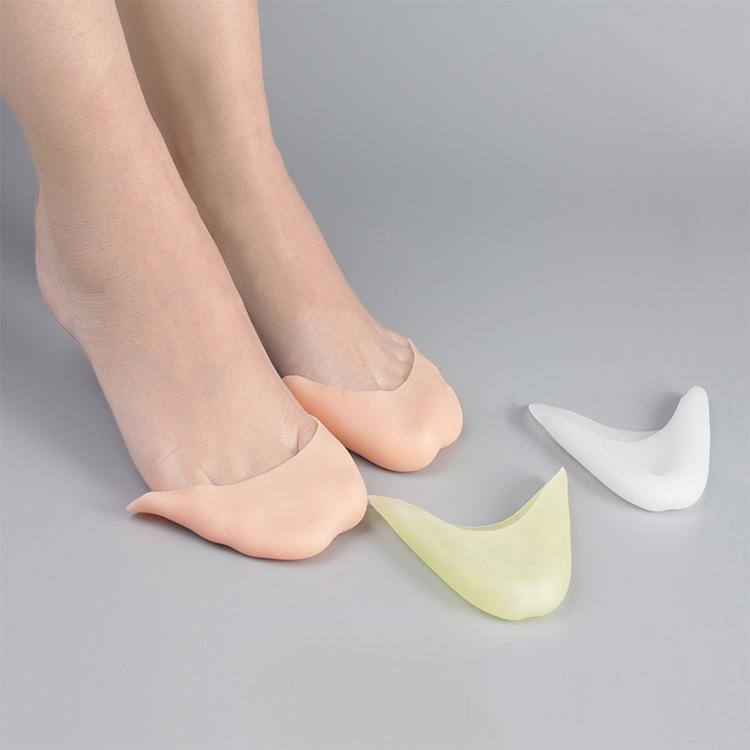 Silicone Toe Protectors: Ballet High Heel Foot Pads with Anti-Wear Forefoot Cushioning
