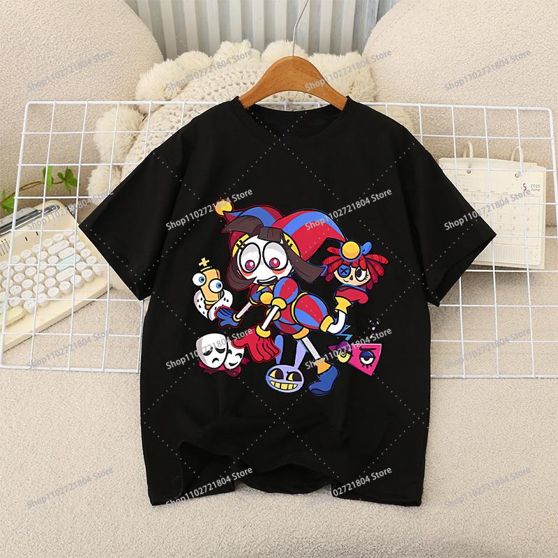 Cute Amazing Digital Circused Tshirt Boys Girls Birthday Tees GiftShort Sleeve Summer Clothing Fashion Comfortable Casual Tops