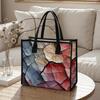 Crack Art Fashion Tote Bag Casual Large Capacity Daily Commuting Handbag