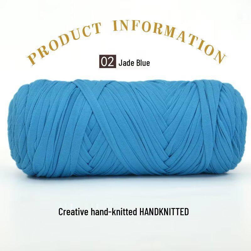 200g High Elastic Cloth Strip Yarn for DIY Weaving: Crochet Blankets, Floor Mats, Storage Baskets & More