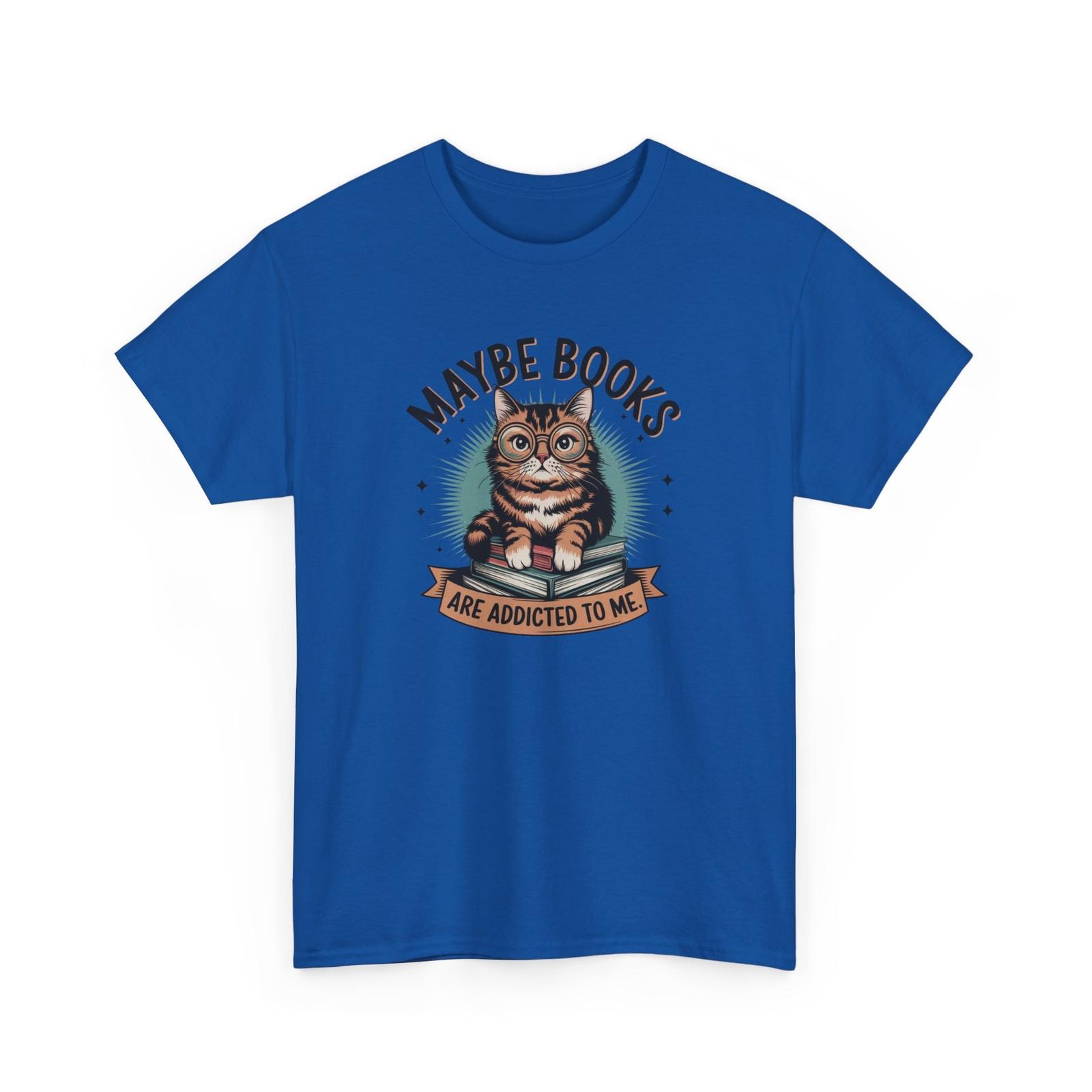 Book T-Shirt | Funny Reading Shirt | Book Shirt M