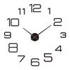 2D/3D Large Roman Numeral Acrylic Mirror Wall Clock Sticker Fashion DIY Quartz Clocks Watch Home Decoration Living Room Stickers