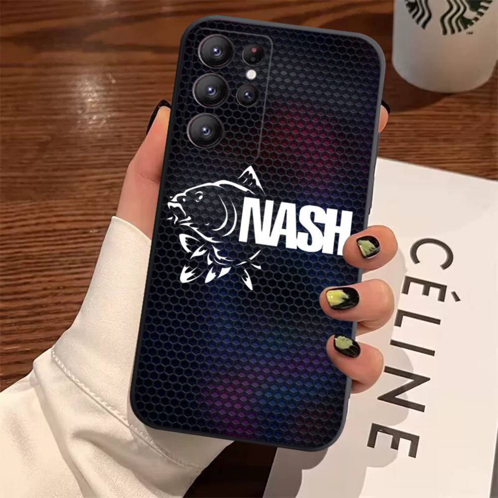 N-Nash Fishing Cool Case For Samsung Galaxy Case S25 S23 S22 S21 S30 S20 S10 Ultra Plus FE TPU Soft Cover
