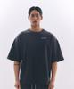 Weideun [Ali] Ali Oversized Lettering Short Sleeve Charcoal