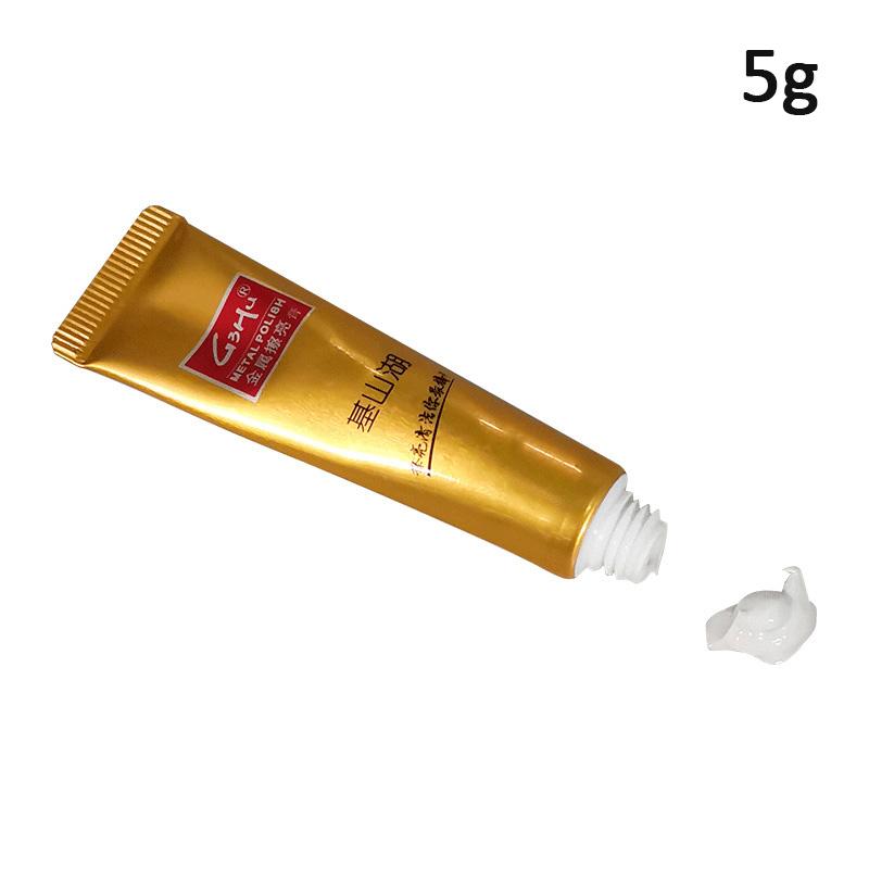 1 Pack Metal Polishing Cream Rust Removal Paste for Stainless Steel Copper Chrome Aluminum Mirror Shine Restoration Random Pack