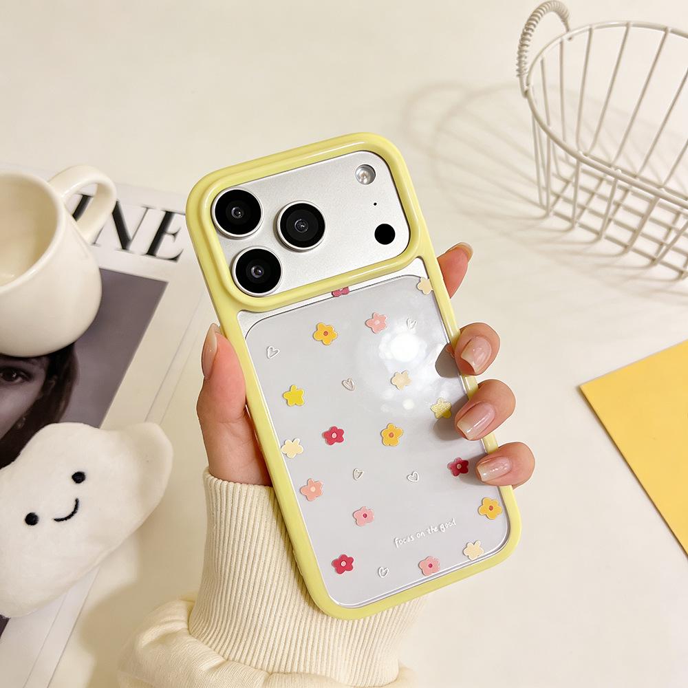 

Spring Floral Yellow iPhone Case - Drop-Proof Cover for iPhone 14/15/16/17 Pro iPhone 14 Pro