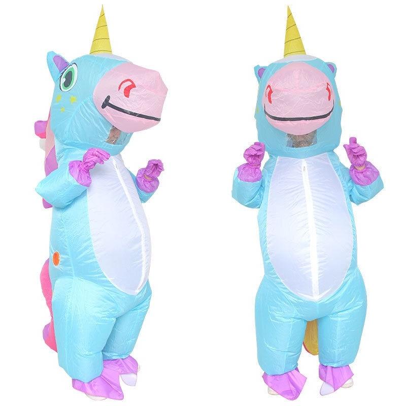 Inflatable Costume Unicorn Adult Halloween Party Cosplay Props Festival Dress