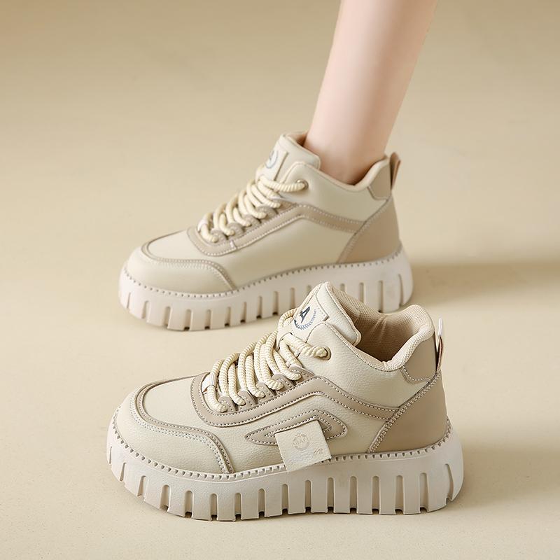 Snow boots winter new thick-soled velvet short boots warm high-top cotton shoes