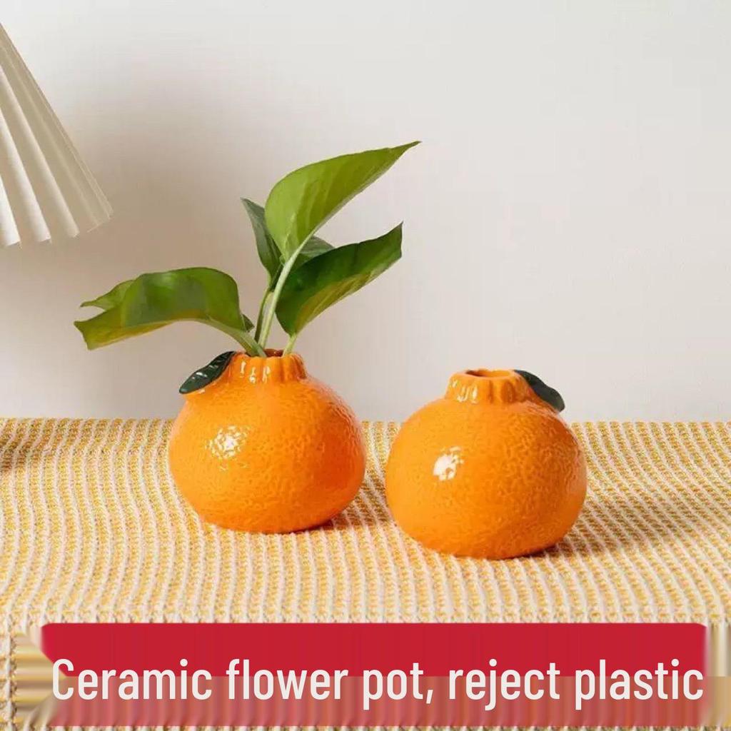 Persimmon Tea Scented Ceramic Candy Jar and Candle Holder