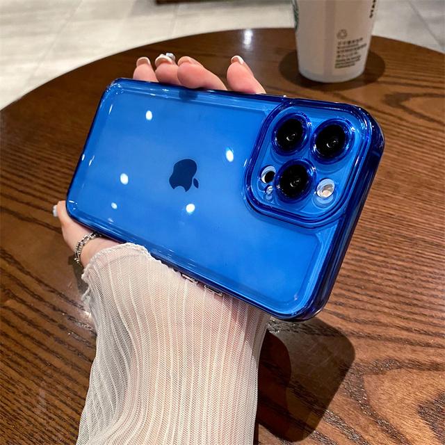 

Защита камеры, прозрачный мягкий чехол для телефона Iphone 13 12 11 Pro Max X Xs Max Xr 7 8 Plus Se, прозрачный противоударный чехол-бампер For iPhone 13Pro Max