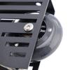 Rolling Library Sliding Ladder Hardware Kit with Brake 3.3FT Round Tube