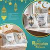 Ramadan Flowers Cushion Pillowcase Printed Polyester 40/45/50cm Throw Pillowcover Decorative Sofa Cushion Pillowslip Home Decor