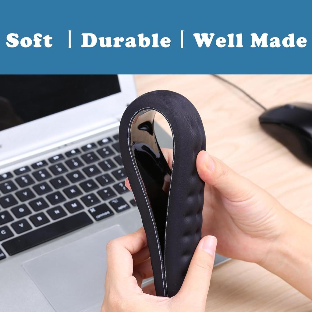 Aelfox Keyboard Wrist Rest for Laptop, Ergonomic Laptop Wrist Pad Wrist Support for Slim 87 Key Gaming Keyboard/Computer/Mac (14.17 x 2.32 x 0.7