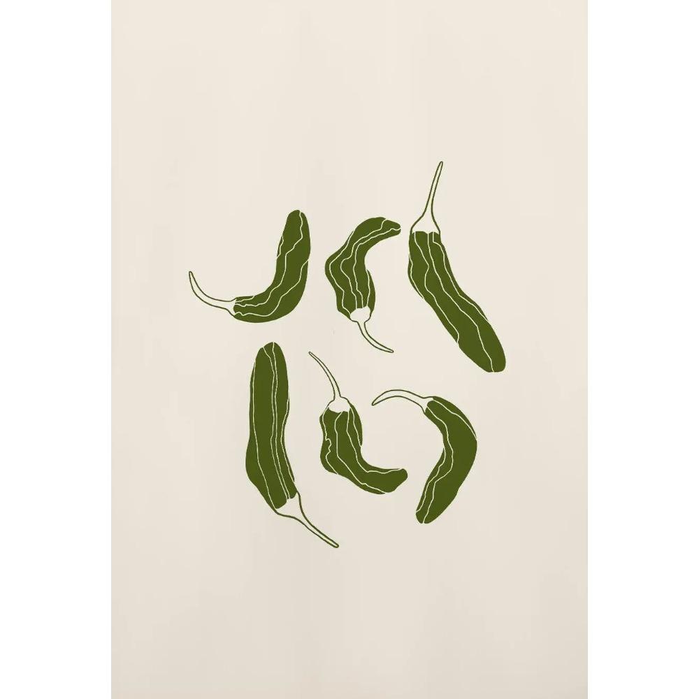 Minimalist Simple Fruits Vegetables Posters Onion Tomato Corn Abstract Modern Prints Canvas Wall Pictures Home Living Room Decor