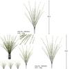 Realistic Plastic Dry Flower Branches For Wedding Decorations And Outdoor Arrangements