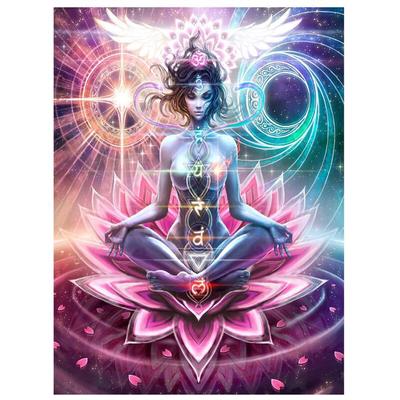 5D „pasidaryk pats“ deimantinis paveikslas „Full Buddha“ siuvinėjimo rinkinys Siuvinėjimas kryželiu