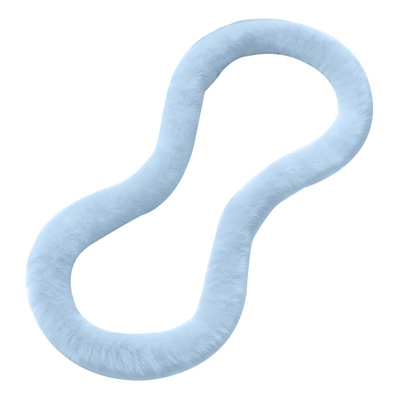 YOU MEI Weighted Soft Hula Hoop 2kg Weighted небесно-голубой