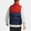 Nike Down Vests Men's Blue Red Stand Collar Thickened Other CU4415-673