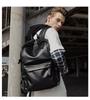 MATE ELAN Teenager Leather School Bag Waterproof Casual 16 Inch Laptop Backpack Men Women Travel Daypack