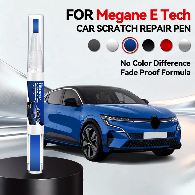 For Renault Megane E-Tech Car Paint Repair Pen Touch Up Scratch Remover DIY Auto Accessories Black White Blue Red 578 NNP Grey