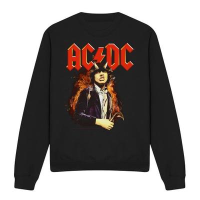 AC/DC Unisex Adult Fire And Horns Sweatshirt