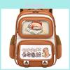 Zaino Cartoon per Bambini con Capibara Stampa Cartoon Educativa Per Uso Scolastico