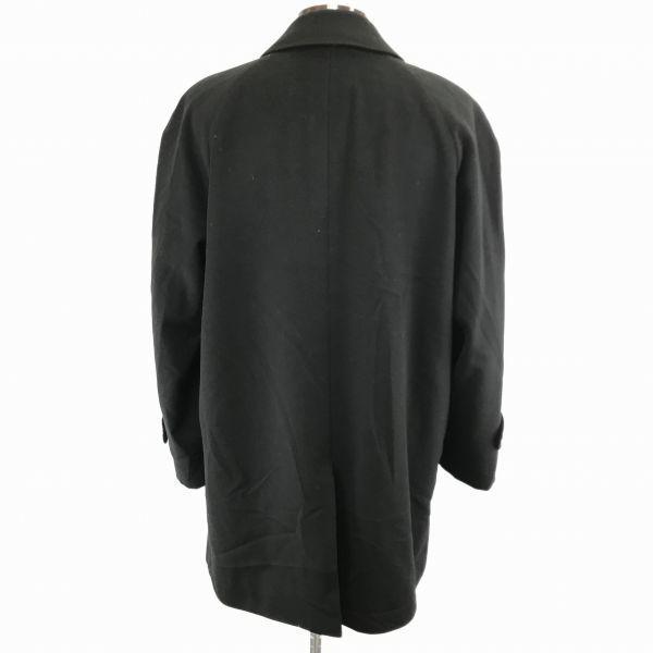 VALENTINO NORDI 100% Pure Cashmere Balmacaan Coat Outerwear/Men’s L/Black/(USED)