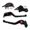 Long Clutch Brake Lever fit for YAMAHA XSR900 XSR900GP MT-09 MT-09SP 2024-2025 Black
