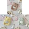 Modern Quilted Heart Pattern Camera Case With Padded Design For Outdoor Travel Storage
