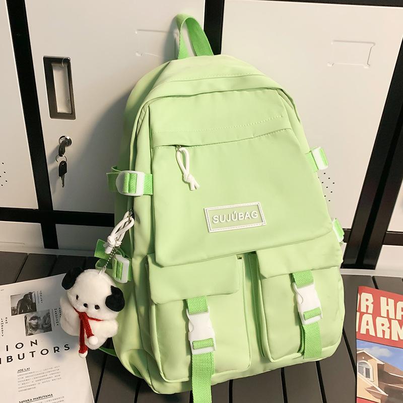 School bag Elementary school girl Junior high school student High school student College student Multi-pocket backpack Male backpack