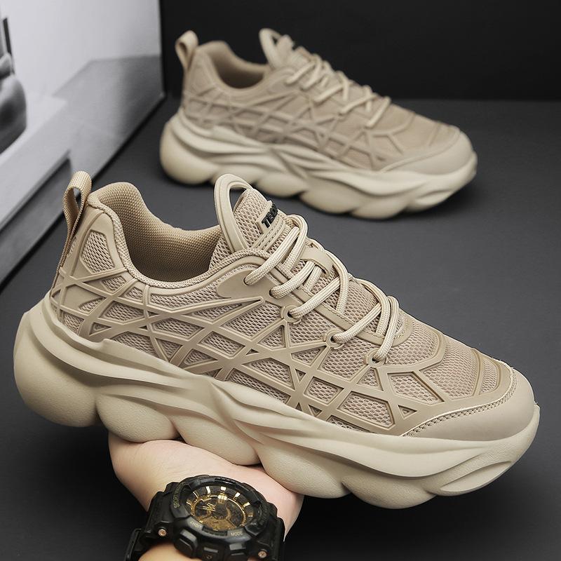 

Осень новая платформа папины кроссовки мужская повседневная обувь модная спортивная обувь увеличивающая рост мужская обувь мода-прозрачный 44 (Male)