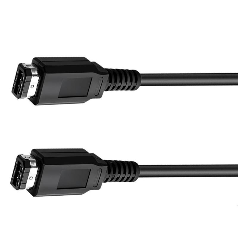 Two 2 Player Link Cable 1.8M For Multiplayer Gaming Playing Connection 2 Game Consoles Linking Cord