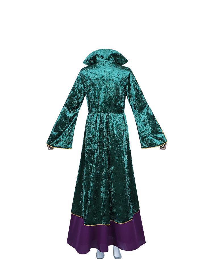 Hocus Pocus Winifred Hexe Retro Lange Robe Halloween Kostüm