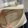 New lunch box bag, cowhide leather women's bag, messenger bag, shoulder bag, underarm bag.