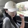 Unisex Hat Plain Curved Sun Visor Hat Outdoor Use Dust Resistant Baseball Cap One Tone Trendy Izable Fit Leisure Caps Men and Women