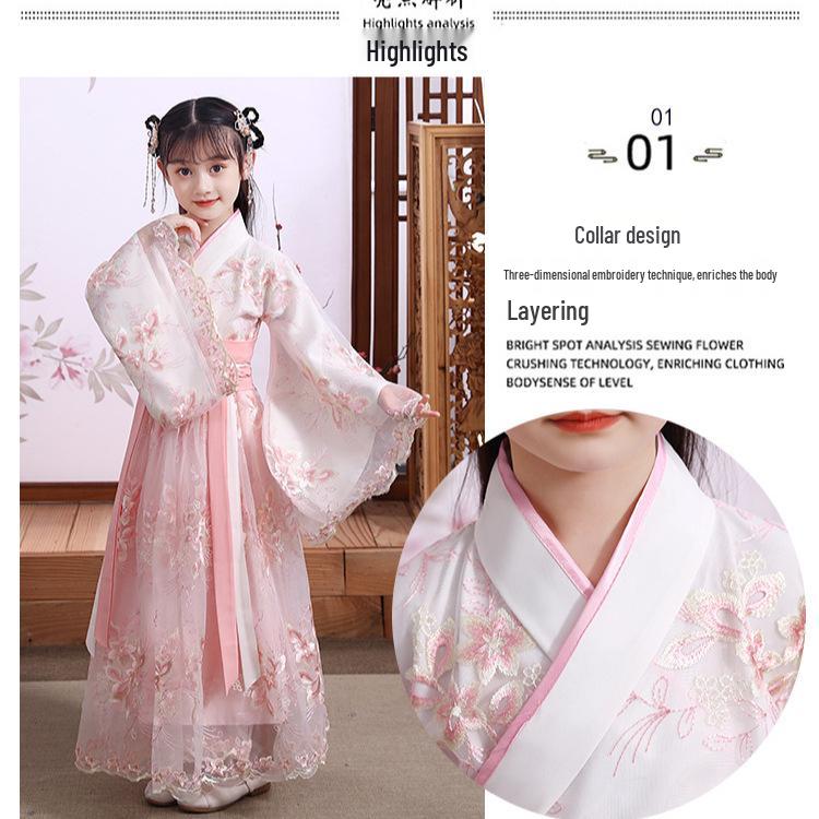 Κοριτσίστικο Χάνφου: Αρχαίο Φορέμα Ruqun Νεράιδας, Κινέζικου Στυλ Μακρυμάνικο Κοστούμι Τανγκ, Πριγκιπικό Κοστούμι