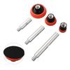Extension Rods with Polishing Pads Compatible with For M14 75100140mm Thread Adapter Comprehensive 6 Piece Set