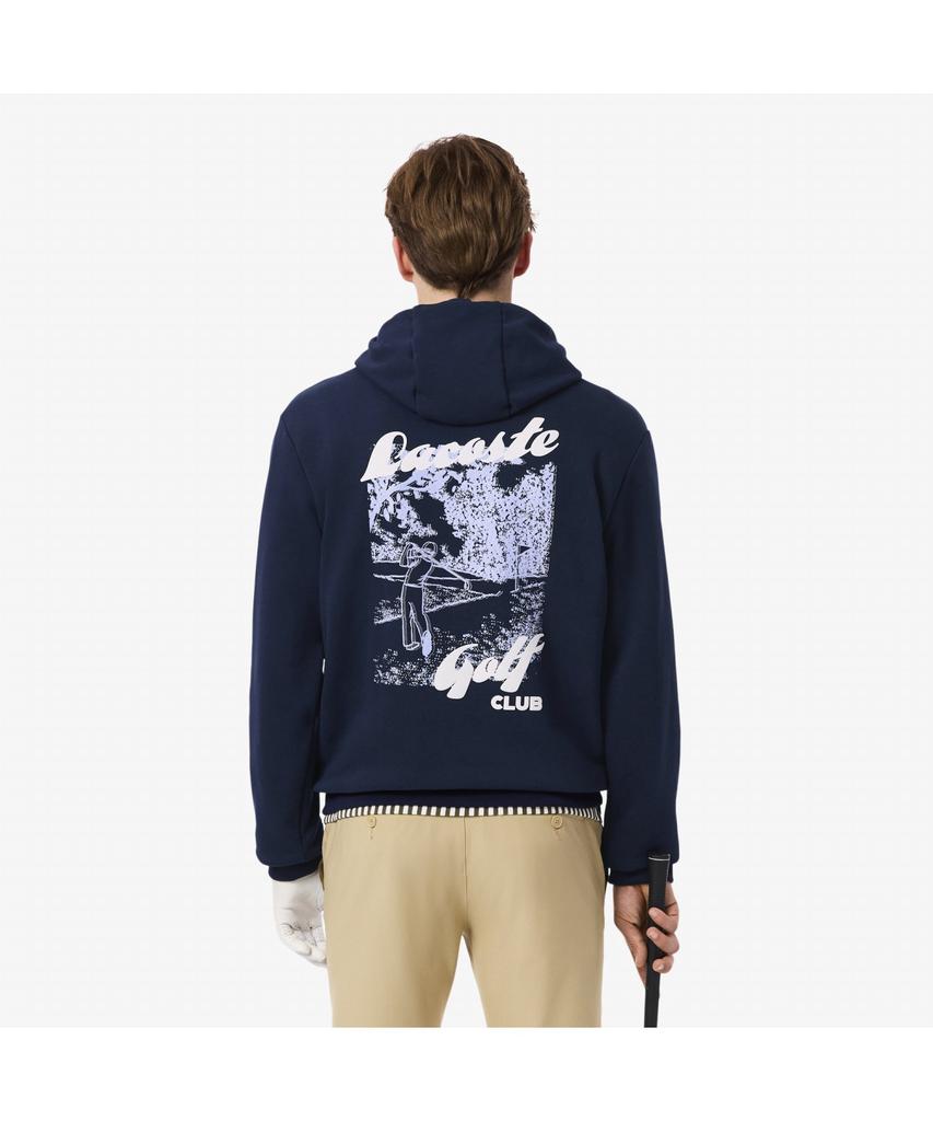 LACOSTE Men'S Golf Graphic Hooded Sweatshirt Sh4824-55N 166
