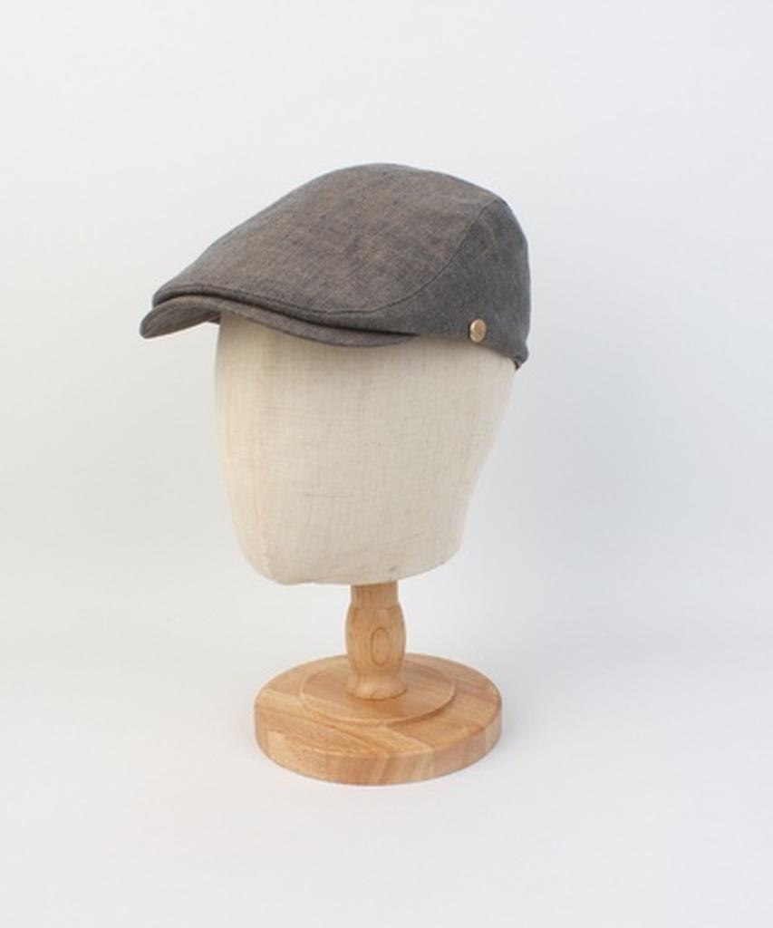 Yunibeosyeolkemiseuteuli Linen Gd Logo Gray Hunting Cap