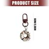 Realistic Doughnuts Cream Keychain Colorful Plastic Accessory Lovely Decoration For Backpacks Purses And Keyrings