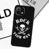Rock Roll Skull Case For Xiaomi 17 Pro Max 14 15 Ultra 13T 15T 14T Pro POCO X7 Pro X5 X6 F5 F6 F7 F8 Cover