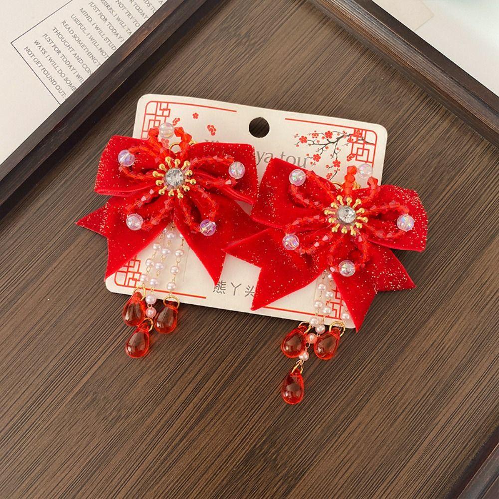 Tang Suit Children's New Year Hairpin Cute Ancient Style Hair Clip  Festival