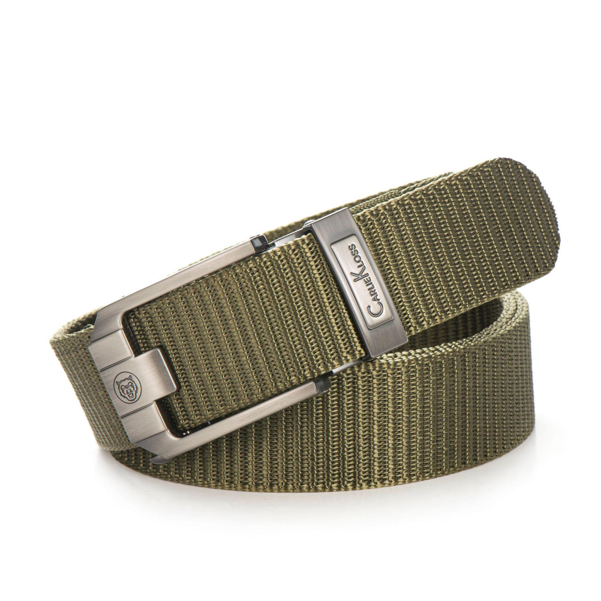 

Новый беззубый тканевый ремень с автоматической пряжкой, утолщенный нейлоновый холст, ремень для отдыха, уличный ремень, модный ремень 125cm армия зеленый