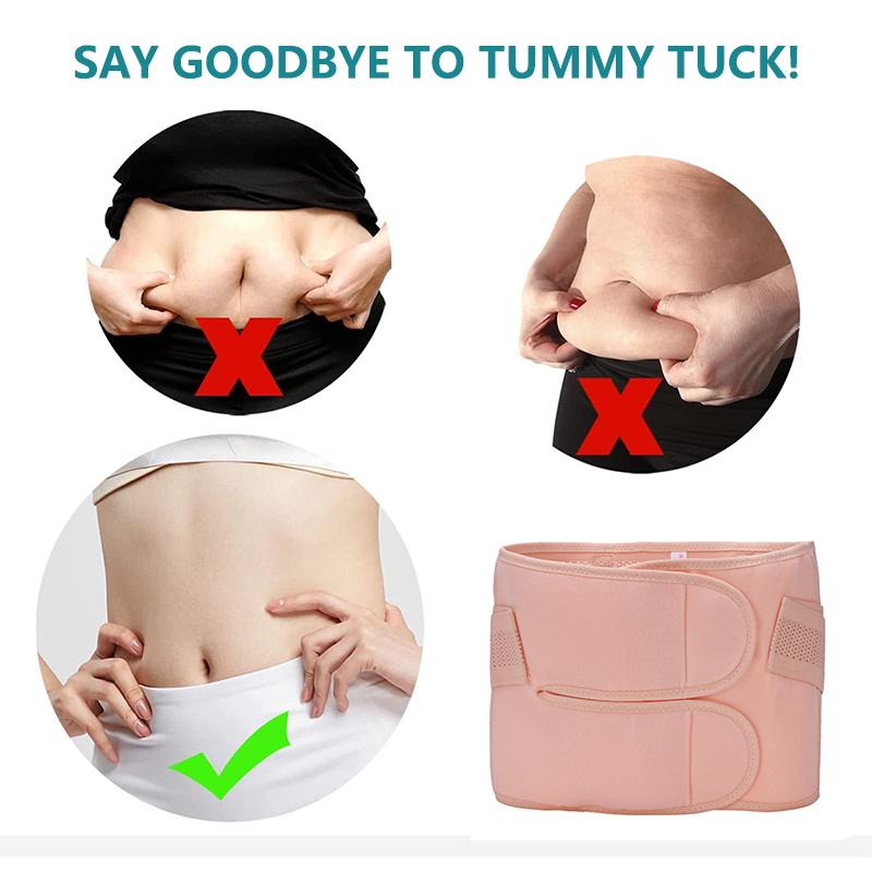 Postpartum Girdle C-Section Recovery Belt Back Support Belly Wrap Belly Band Shapewear Abdominal Binder Post Surgery Cinchers 5