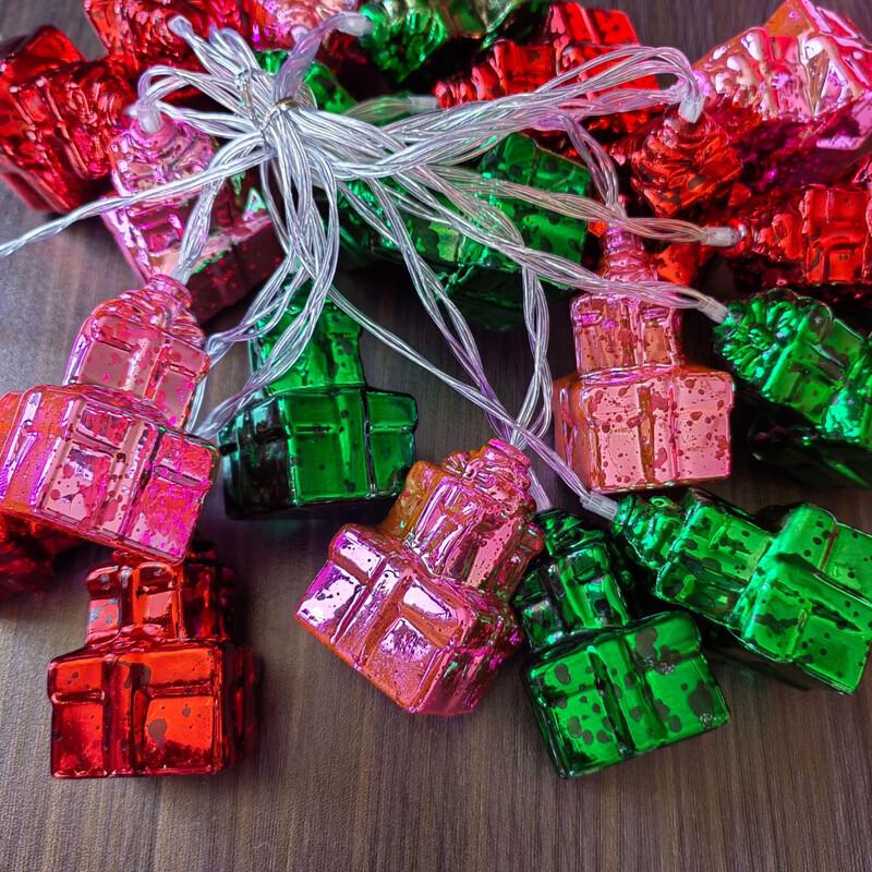 Pailide Christmas Electroplated Globe String Lights