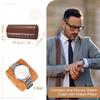 uxcell Men's Watch Travel Case, Crocodile Pattern Leather, Watch Winding Storage Case, Portable Watch Storage Box, Perfect Gift for Christmas,