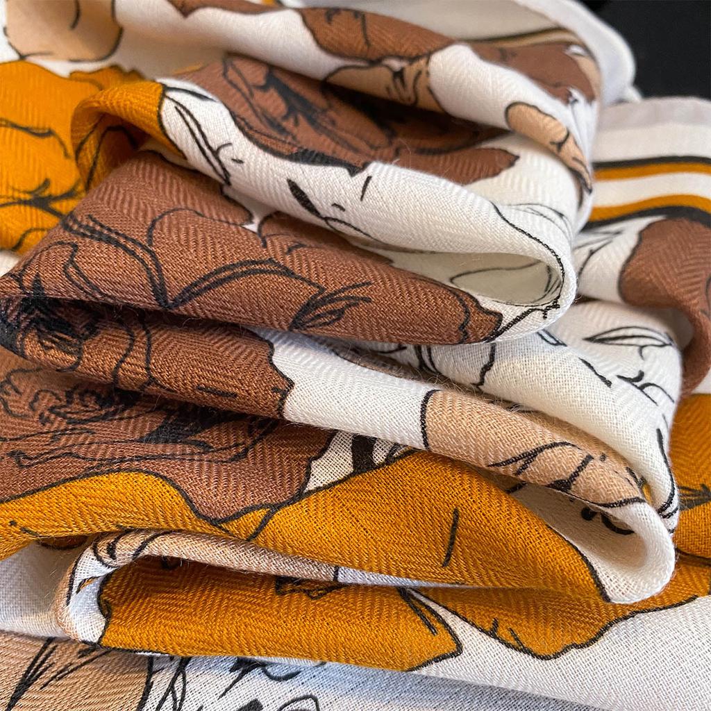 90*90Cm Retro Printed Square Scarf Women Imitation Silk Scarves Bandanas Luxury Beach Shawl Wraps Elegant Hijab Neckerchief