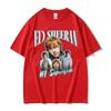 Divertente T-shirt Meme Superfan Numero Uno di Ed Sheeran da Uomo Moda Retro Manica Corta T-shirt Unisex Gotico Casual Cotone T-shirt