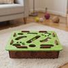 Cat Maze Felts Box with Ball Felt Puzzle Box Cat Exercise Toy with Bell Indoor Cat Puzzle Box for Kittens Cats
