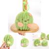 Cactus Plush Keychain With Soft Pp Cotton For Girls And Gift Giving